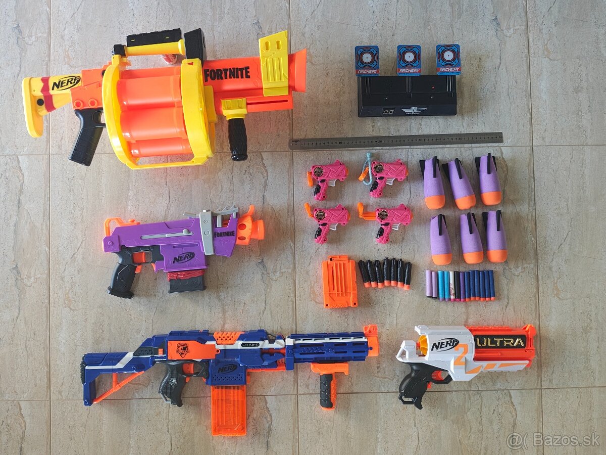 Destské zbrane NERF