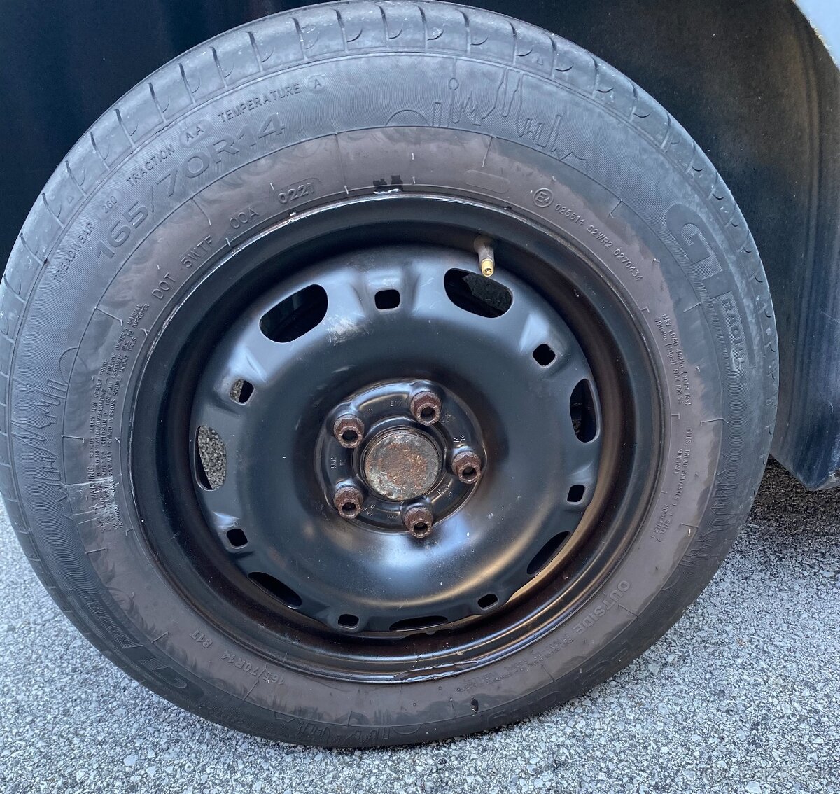 Letné pneumatiky s diskami pre VW Polo