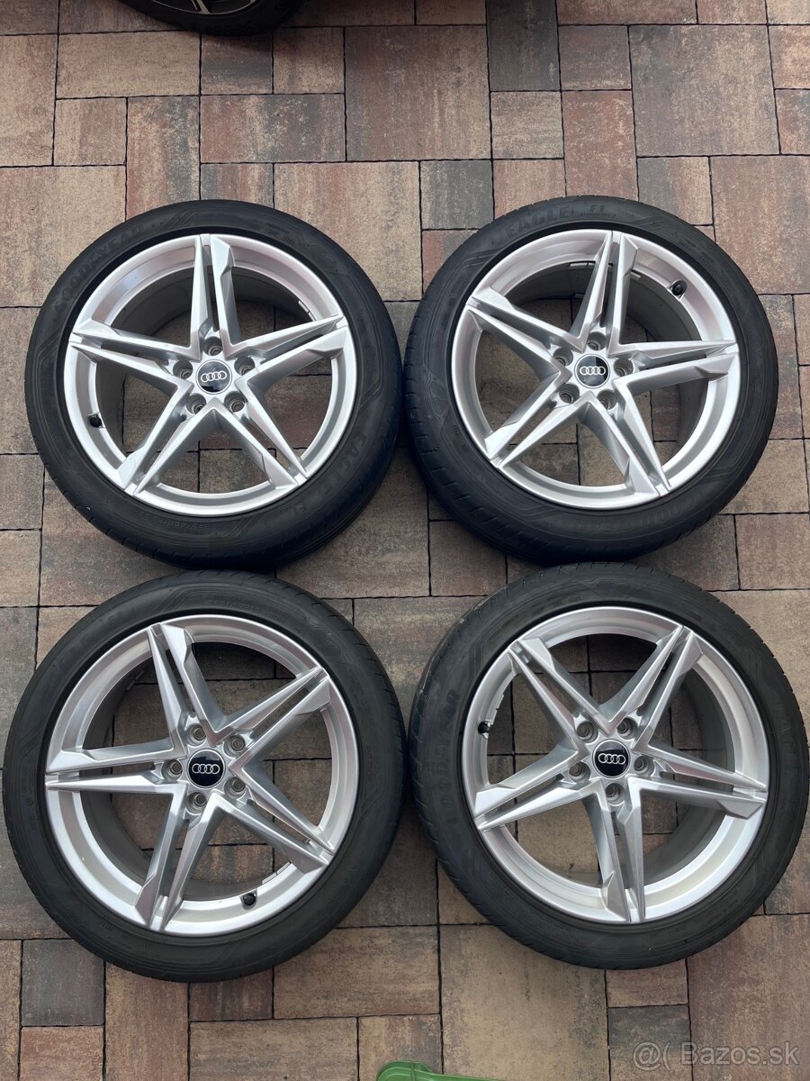 Orig.hliníkové disky Audi A4/S4-A6/S6--R18, 5x112