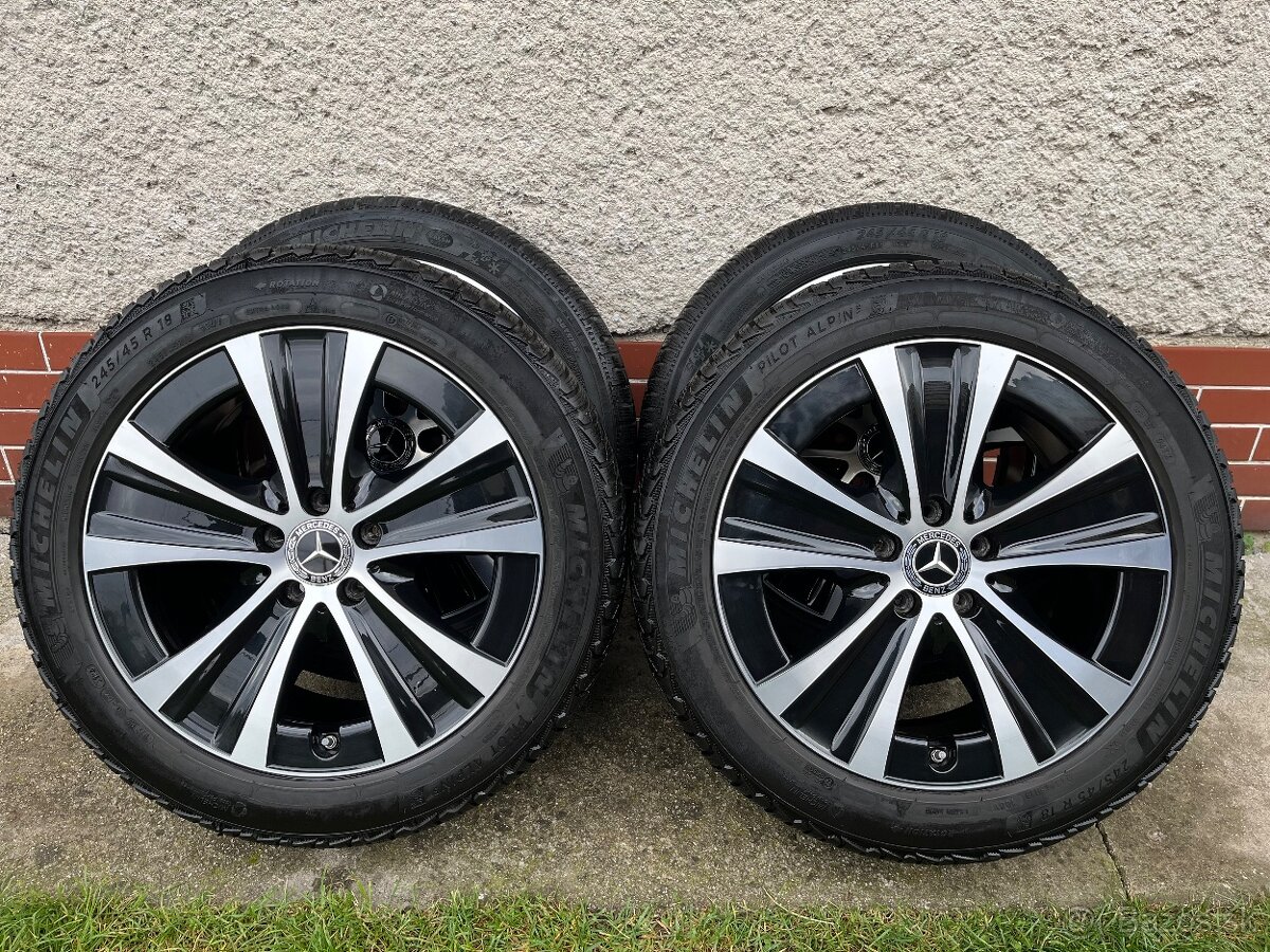 R18 zimná sada 5x112 Mercedes-Benz E-Class