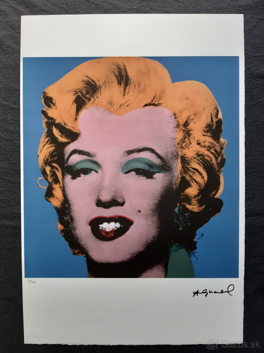 Andy Warhol – Marylin Monroe Blue