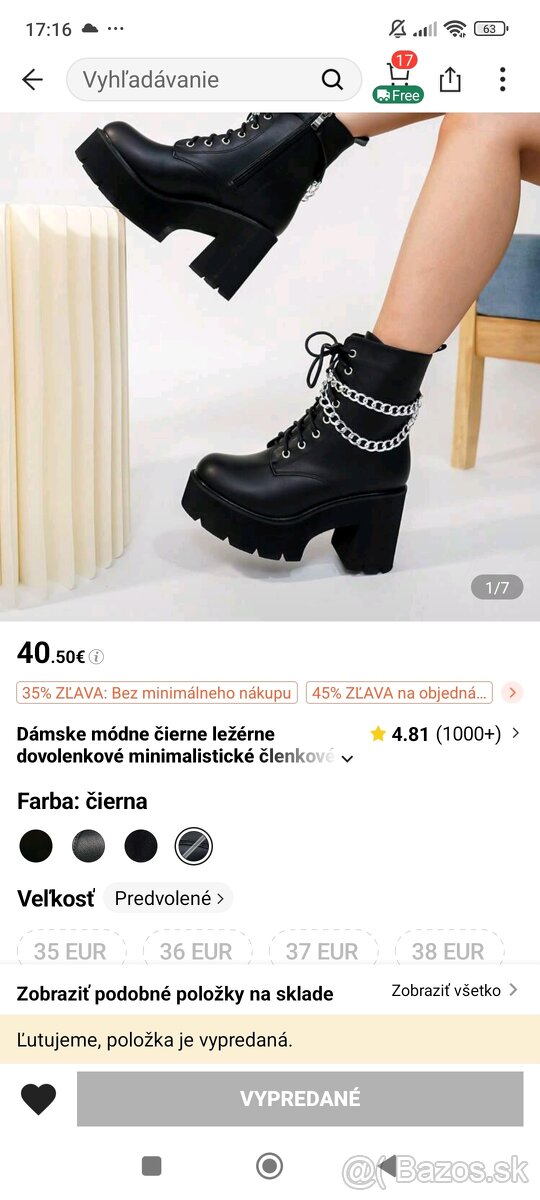 Dámske čižmičky na jeseň veľk.40