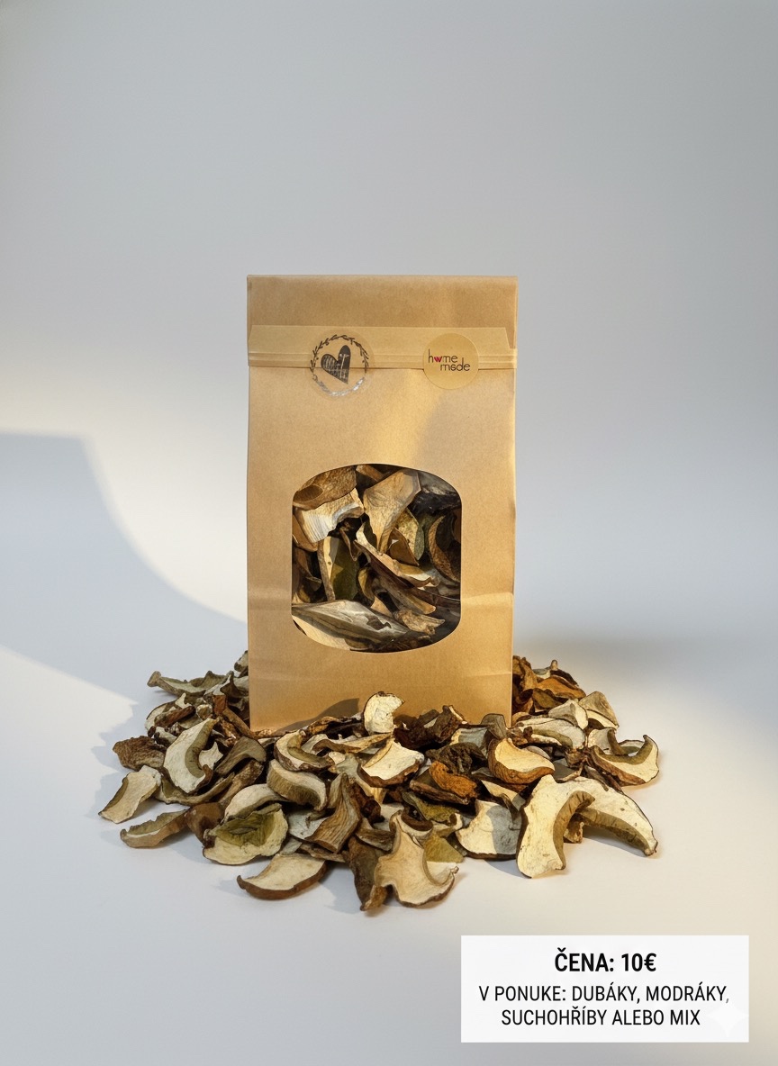 Hríby - darčekové balenie