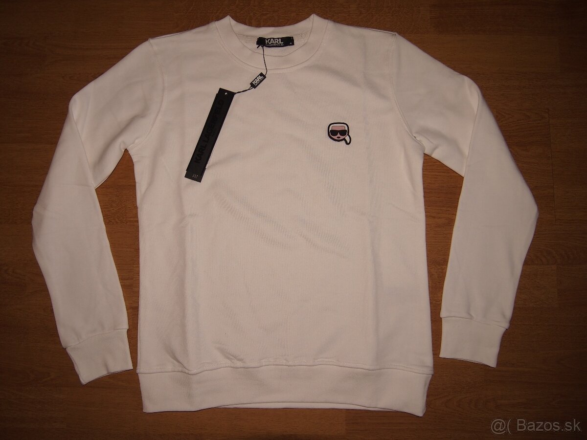 Karl Lagerfeld dámska biela mikina