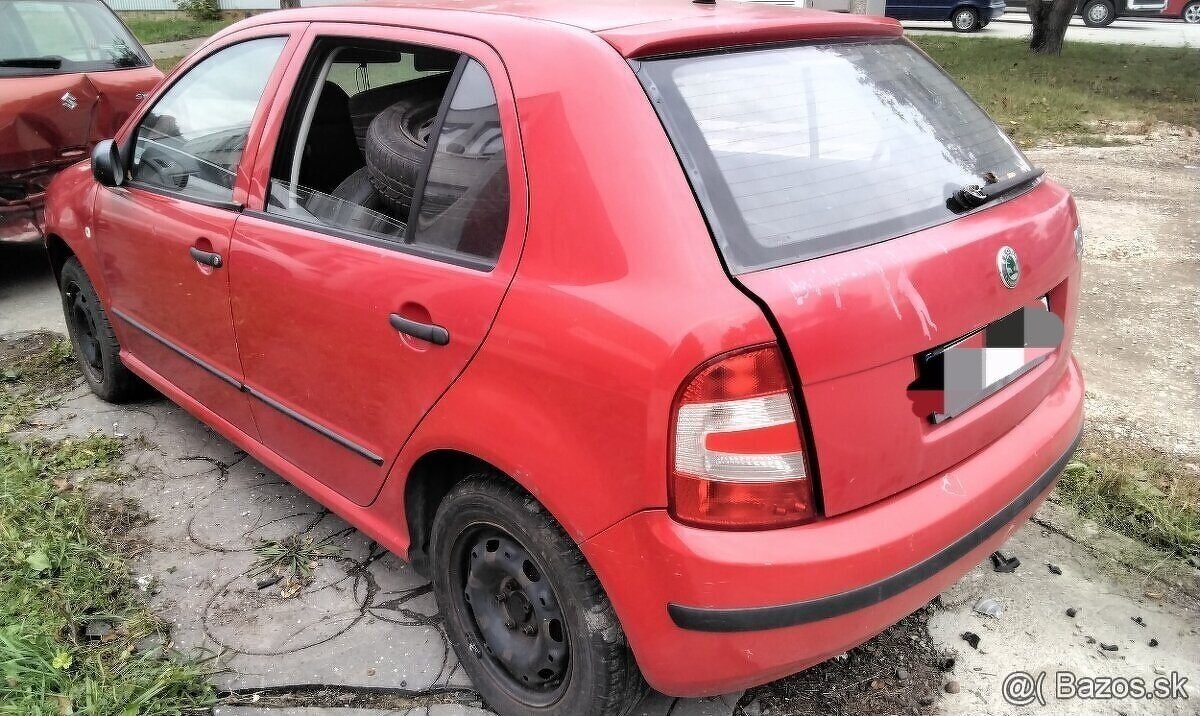 Škoda Fabia 1.2 predám MOTOR BMD prevodovka, dvere