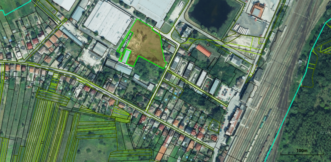 KÚTY okr. Senica  PREDAJ pozemok 7900m2.-