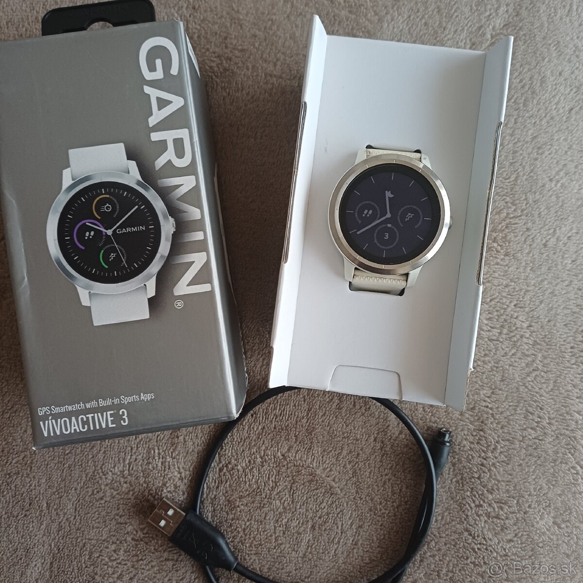 Garmin Vivoactive 3 White Silver