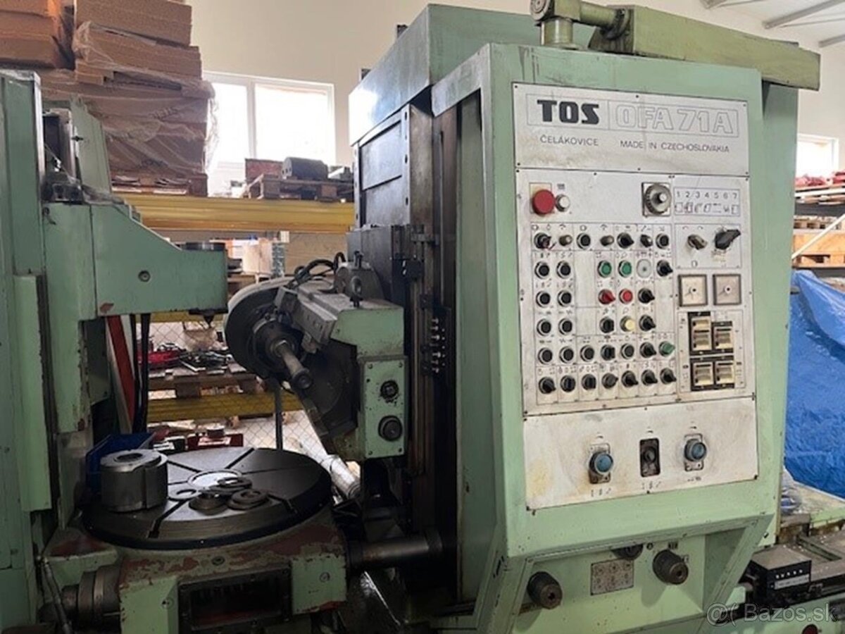 Odvalovací obrážečka TOS OFA 71A