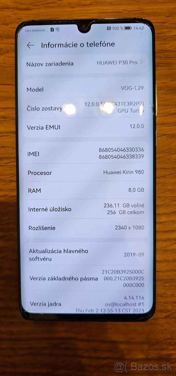 Huawei P30 Pro 8+256GB