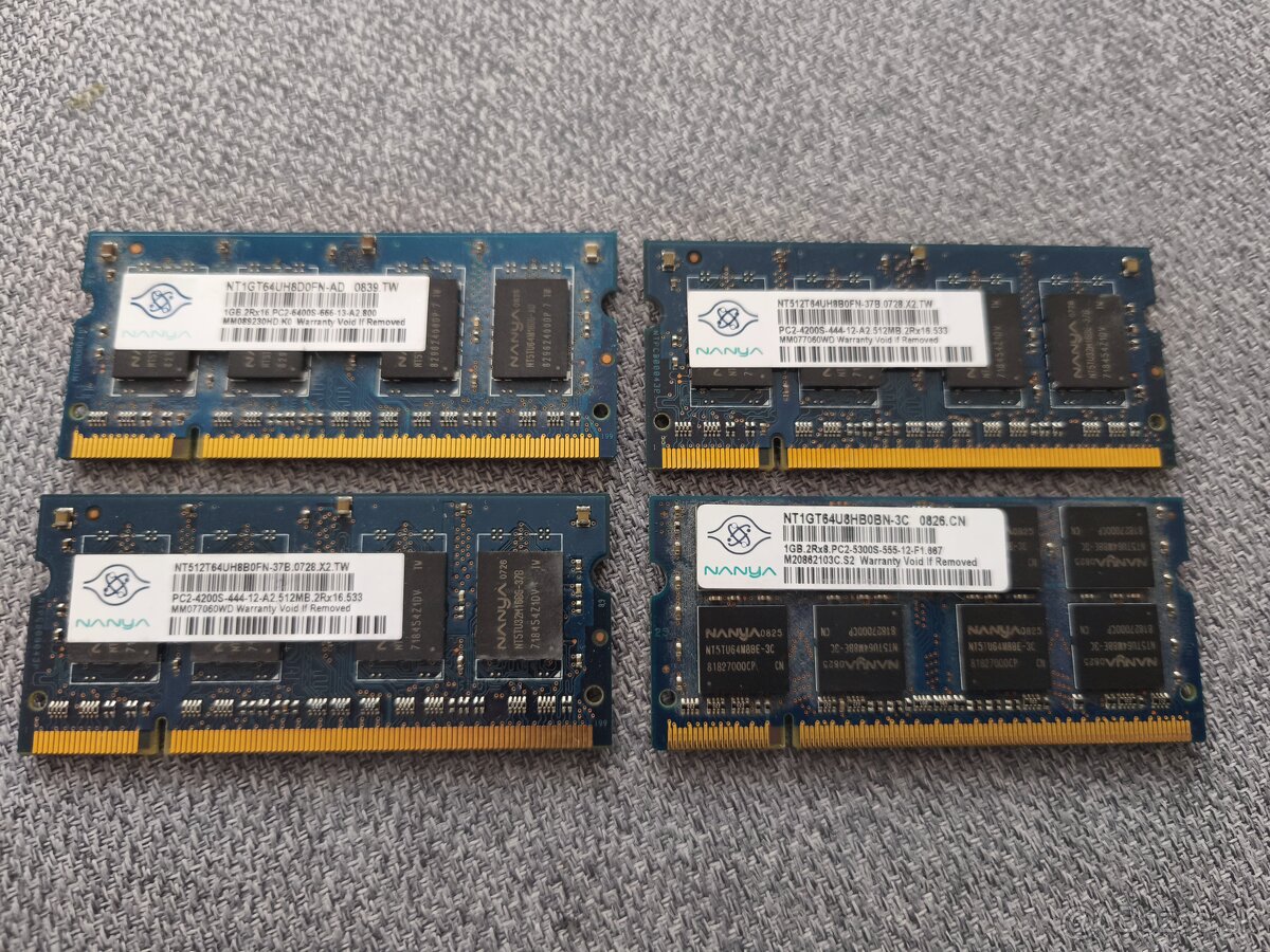 DDR 2 do ntb, 1 GB