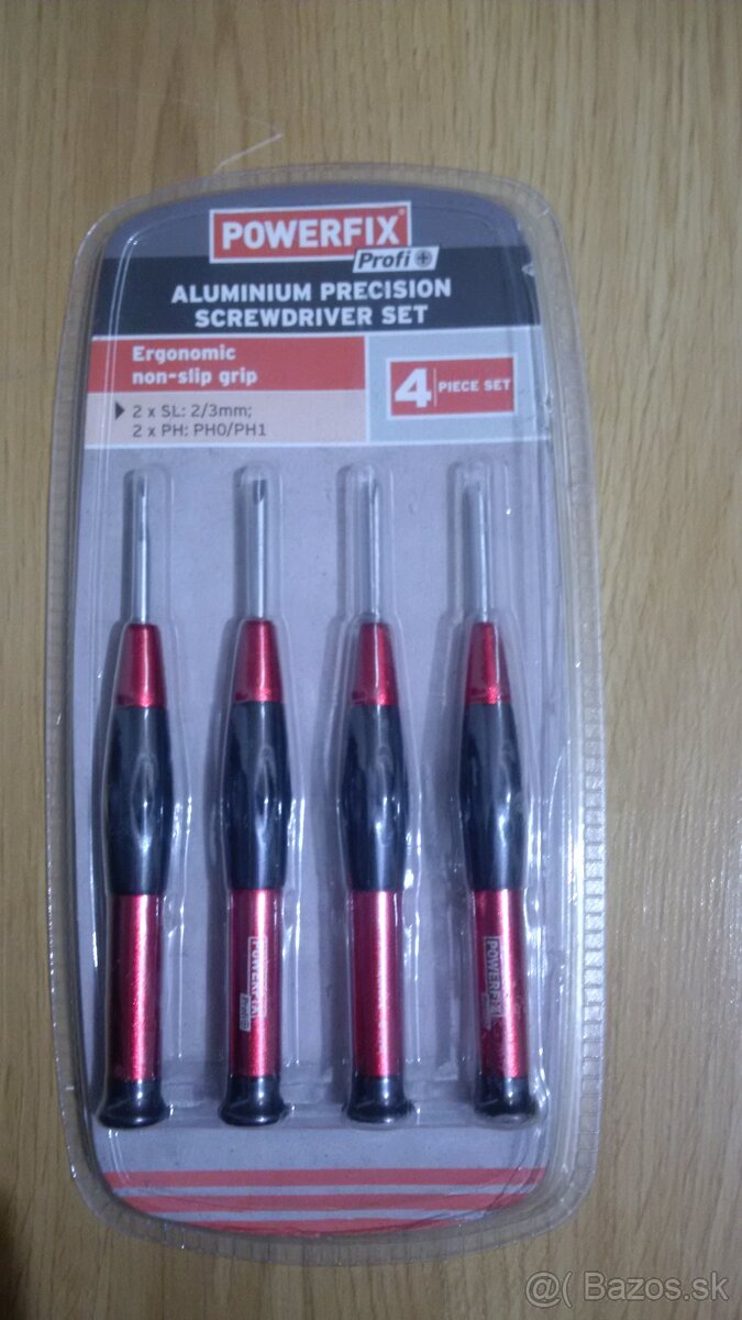 Malé šrubováky, skrutkovače