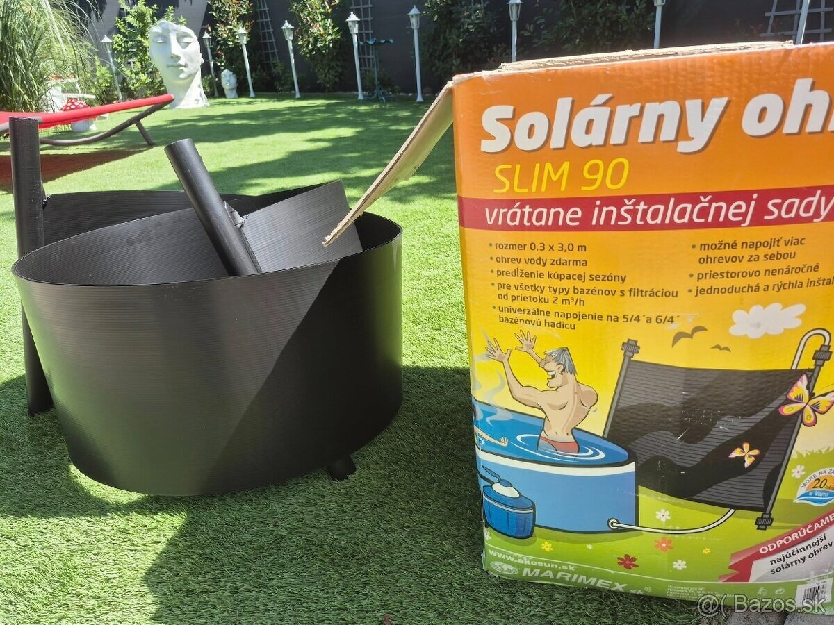 solárny ohrev bazéna (solárny kolektor)
