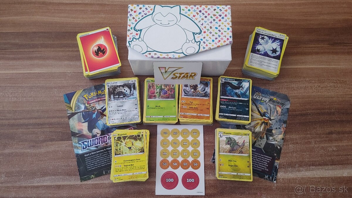 Predám original Pokemon kartičky 500ks