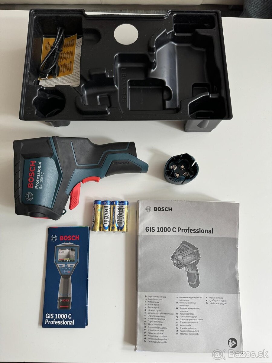 Detektor teploty Bosch GIS 1000 C Pro
Detektor teploty