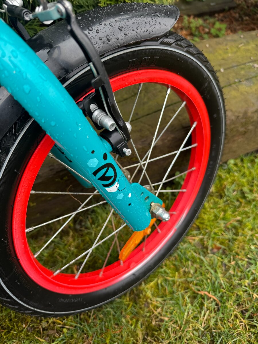 Detský bicykel 16" Kellys Wasper modrý