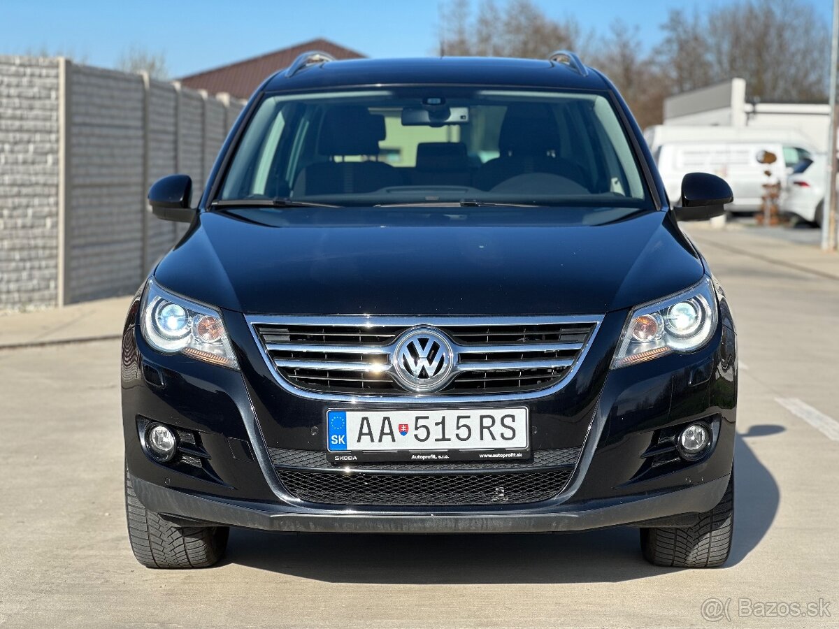 VW Tiguan 2.0TDi 103kW DSG 4x4, 180. tis km, panorama, ťažné