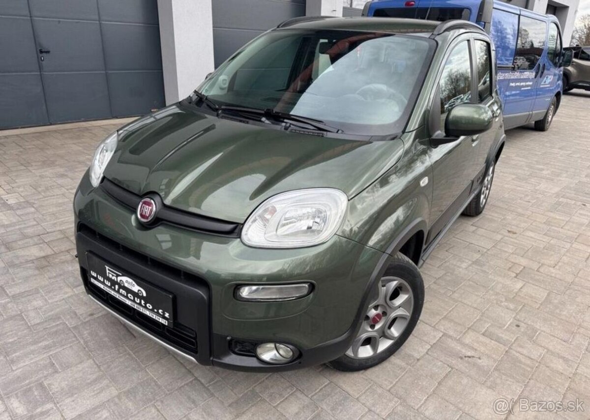 Fiat Panda 1.3 4x4,Tažné nafta manuál 55 kw