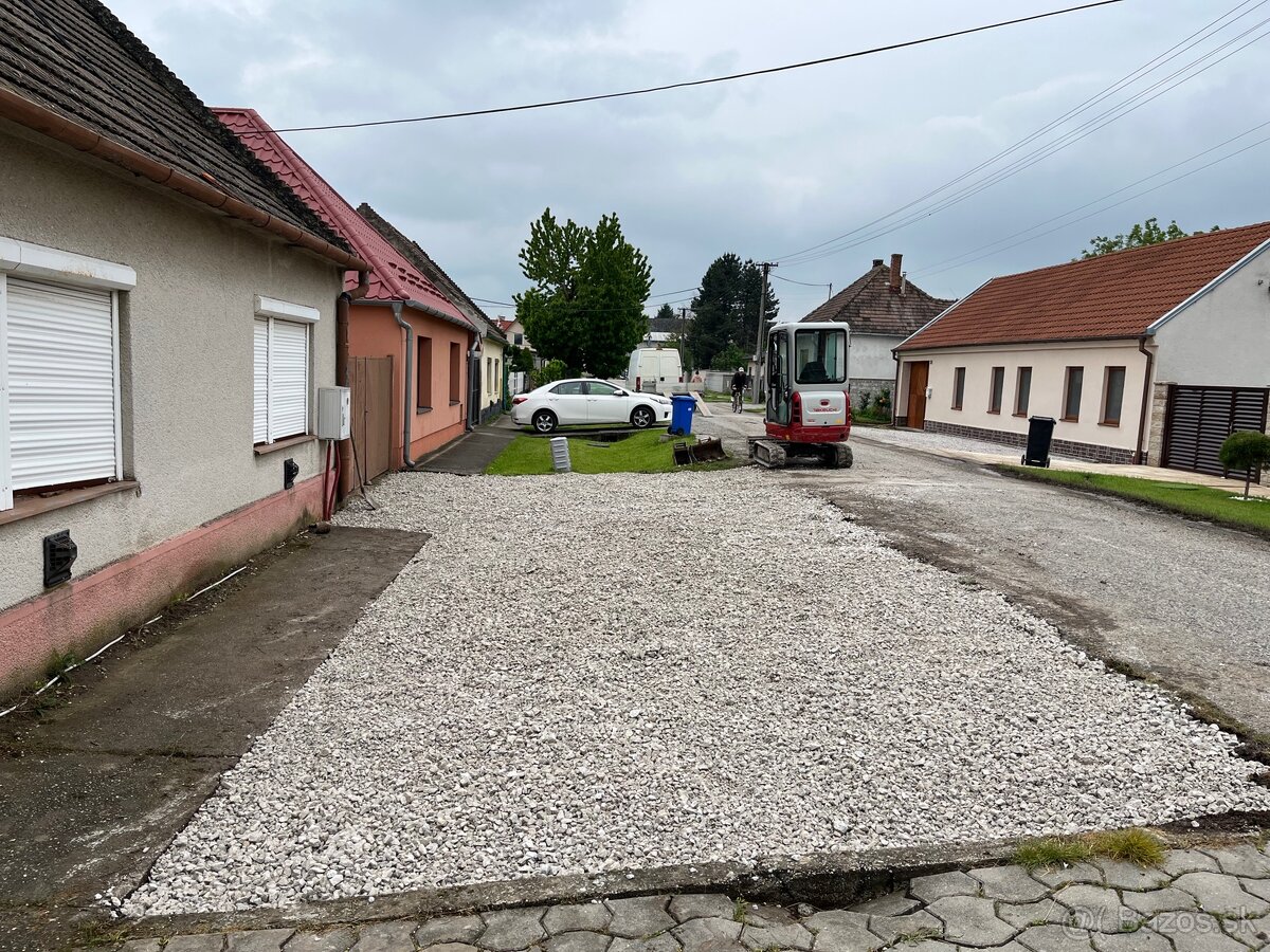 Výkopové a zemné práce