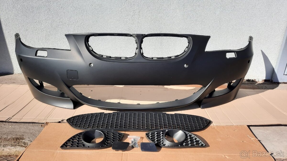 Predny M paket naraznik pre BMW E60 a E61