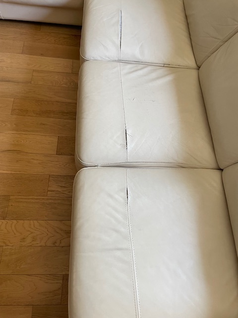 Kožená rohová sedačka