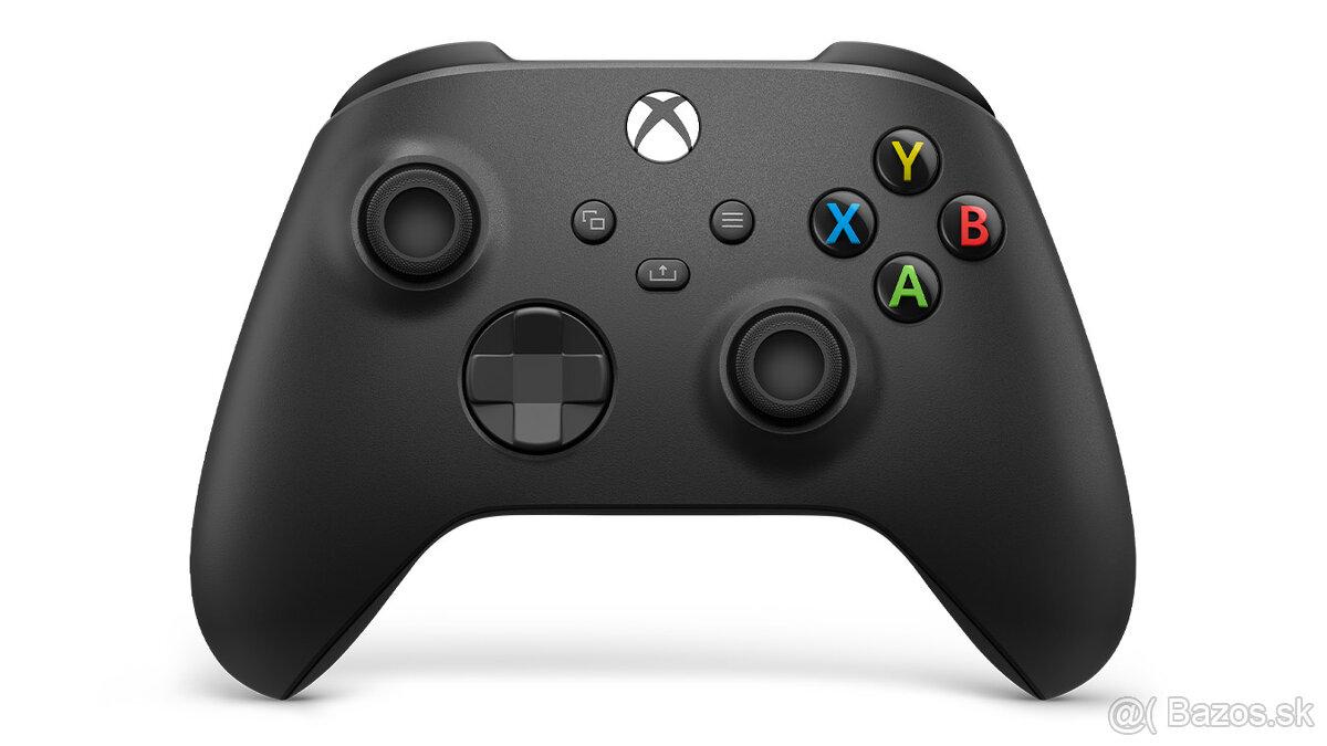 Xbox ovládač bezdrôtový, carbon black- novy, rozbaleny