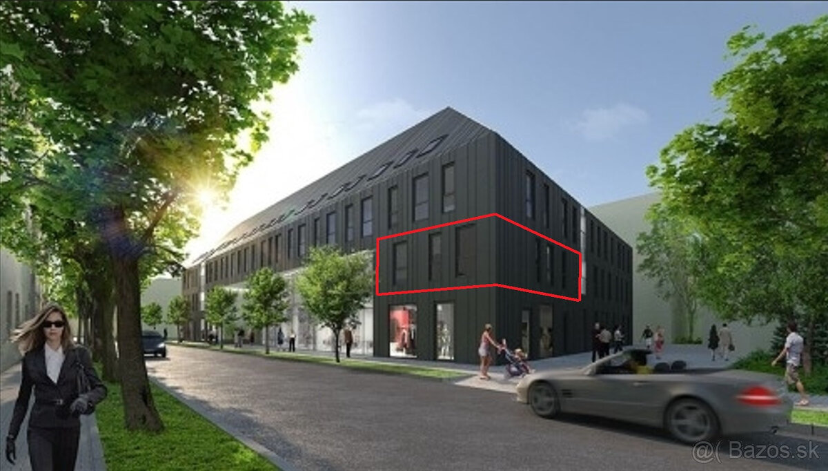 NA PREDAJ NADŠTANDARDNÉ KANCELÁRSKE PRIESTORY CENTRUM TRNAVY