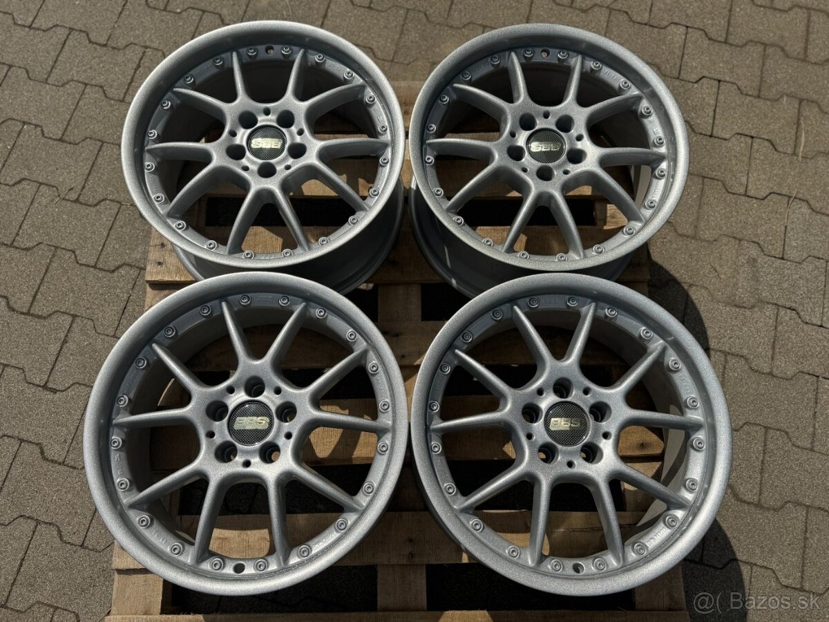 R18 5x112 original BBS RK501 8.5j ET32 Silver