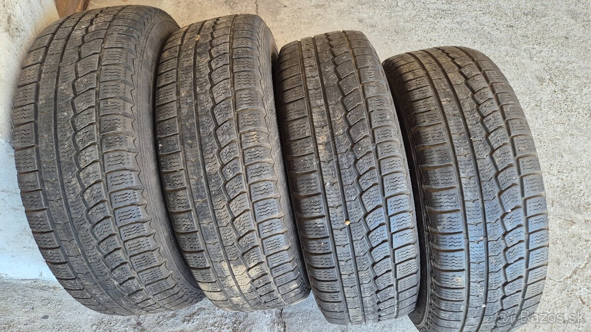 Zimné pneumatiky 195/65/15 z diskamy 5x112r15 ,Škoda, Vw