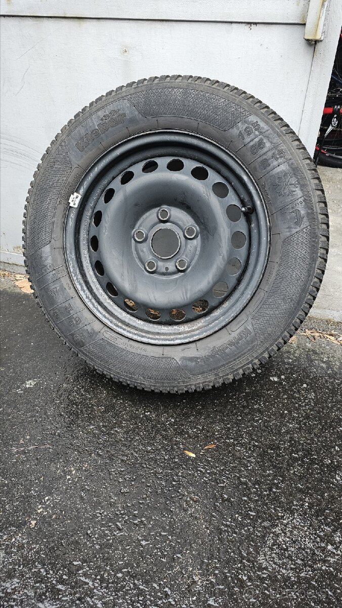 Zimne komplety 195/65 r15 Kleber