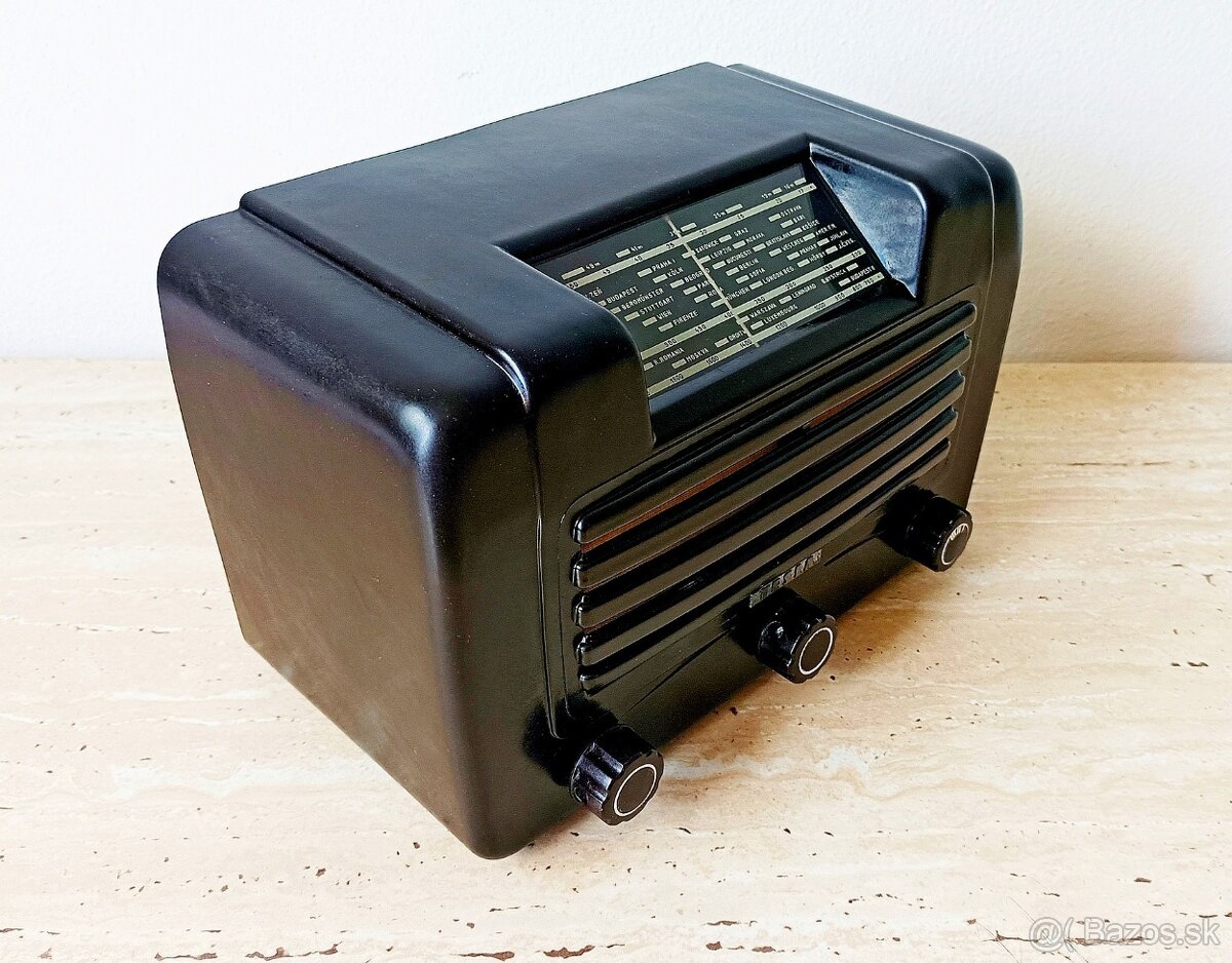 Staré rádio Tesla Talisman 305U, plně funkční, krásný stav