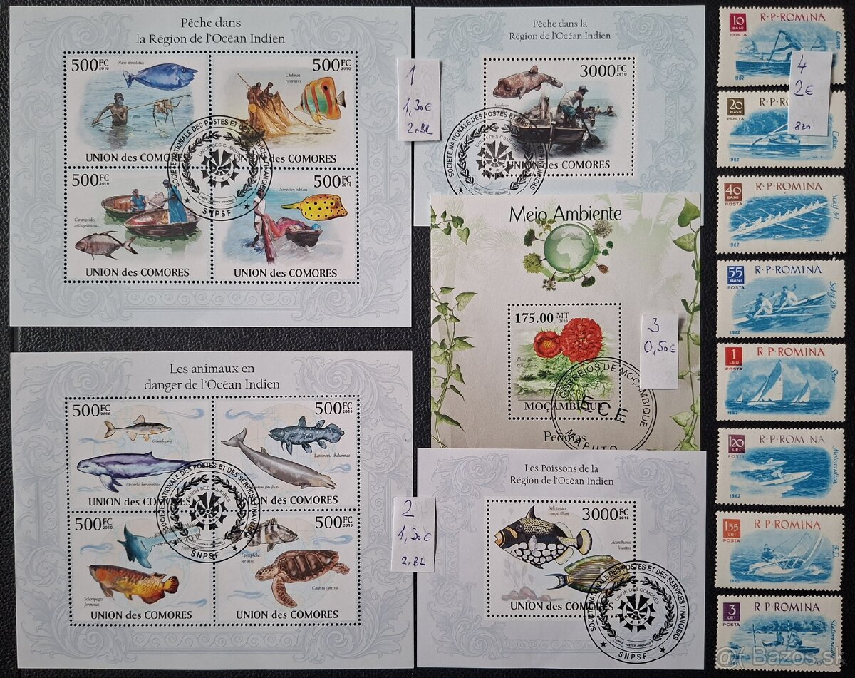 Postove znamky 4 (98poloziek)