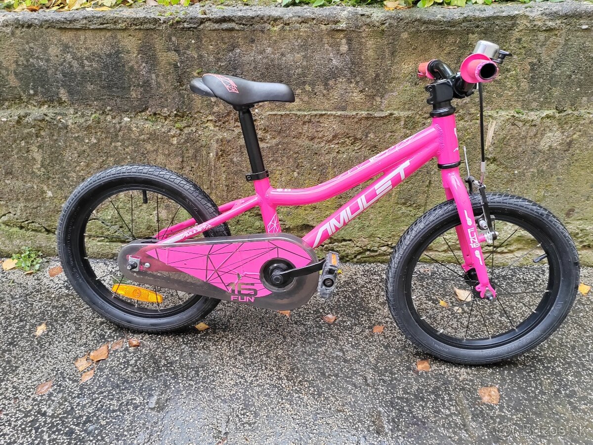 detsky bicykel Amulet veľkosť 16”