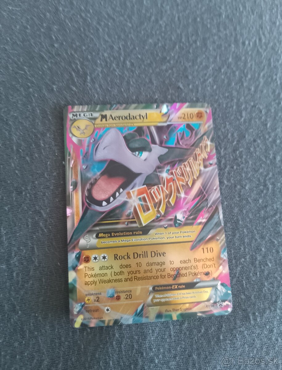 Pokémon karta M Aerodactyl