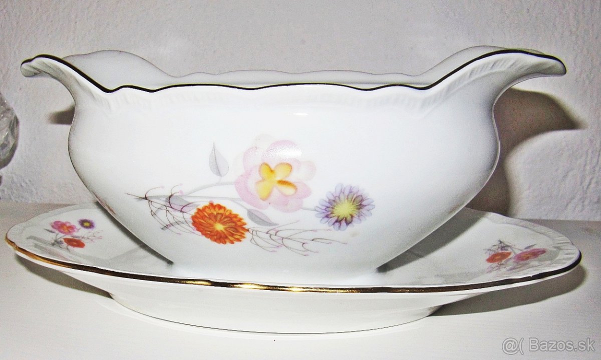 Omáčnik - porcelán, Made in Czechoslovakia