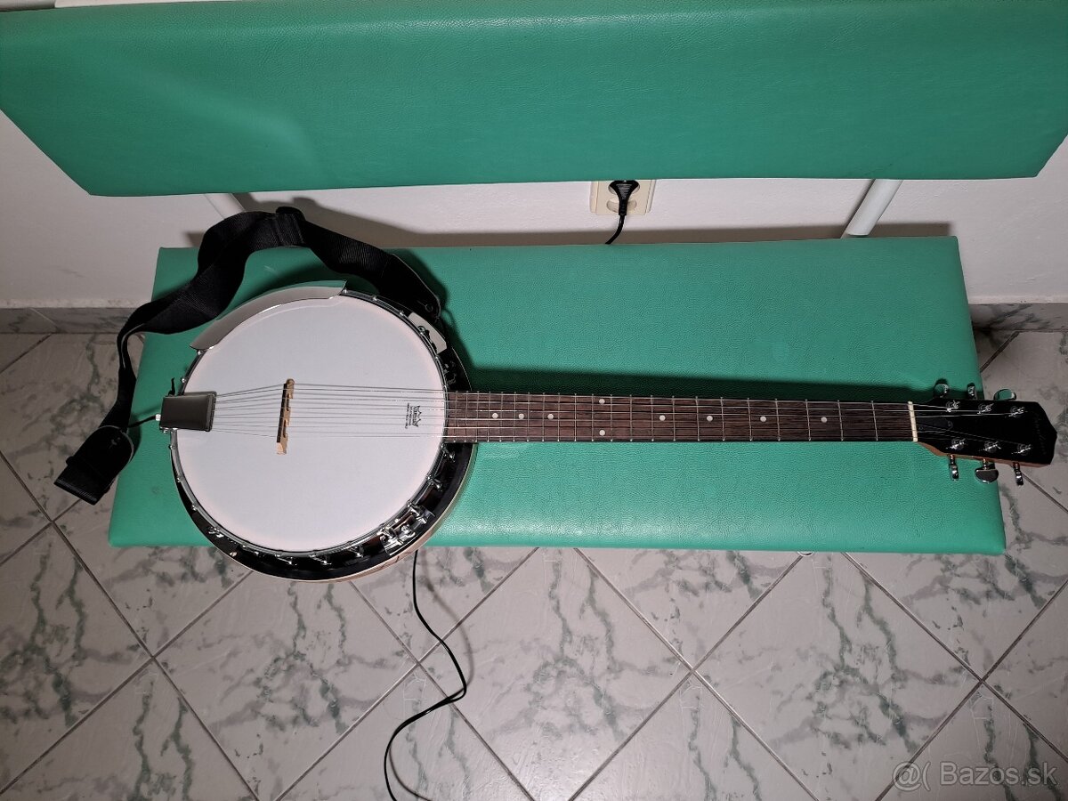 6 strunové banjo Pasadena