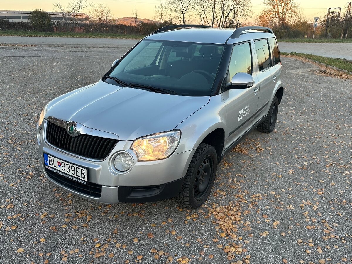 Škoda Yeti 4x4 1,8 tsi benzín