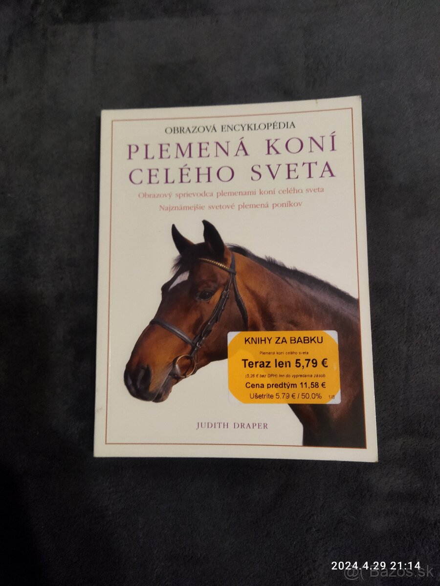 Predám knihy o koňoch
