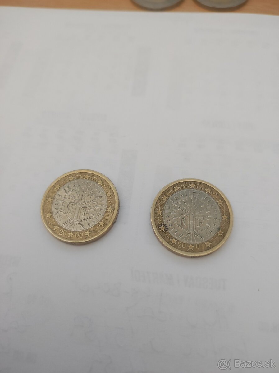 Predám dve hodnotné euro mince