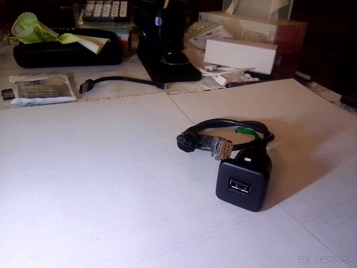 Usb socket+kabel
