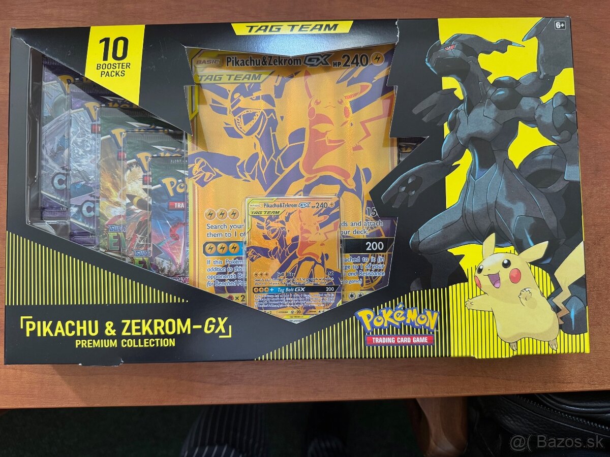 Pokémon TCG: Tag Team Pikachu & Zekrom GX Premium Collection