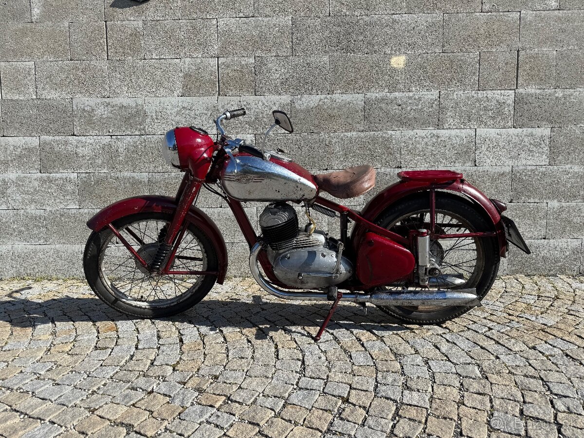 Jawa 350 perak typ18.r.v.1953