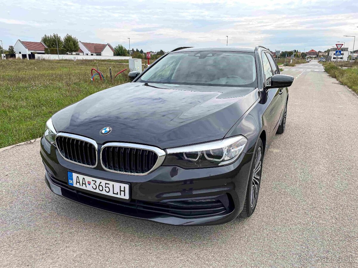 BMW 520d Touring Sport Line, 06/2019, TOP výbava, servis, ne