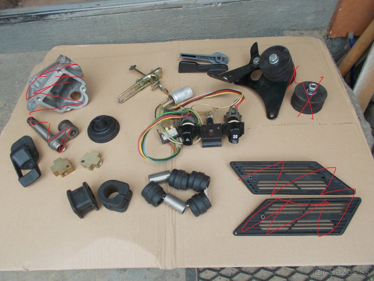Predam pre skoda 100-120 napravnicu silenbl motor vypinace