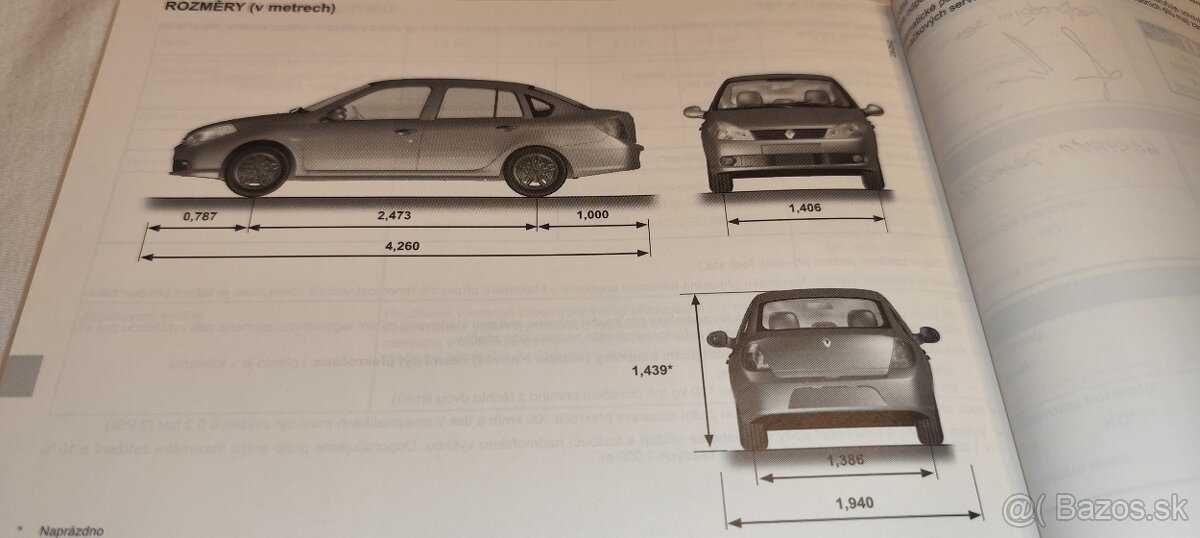 Renault THALIA 2 - návod k obsluze - příručka