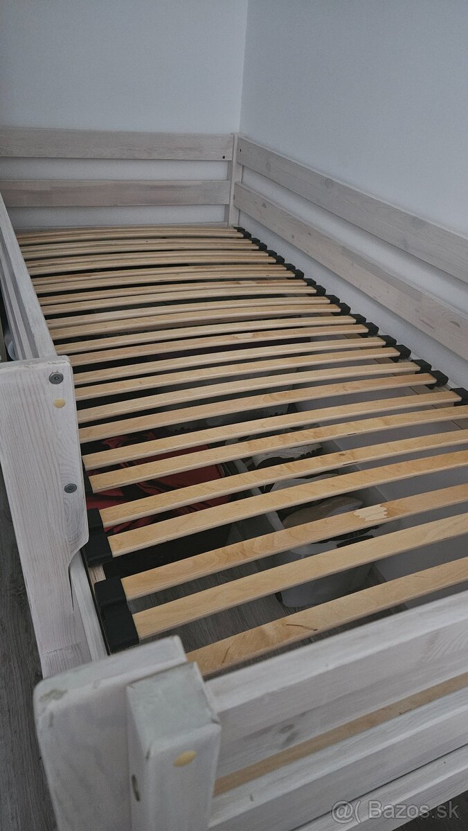 Pevný lamelový rošt 90x200 cm