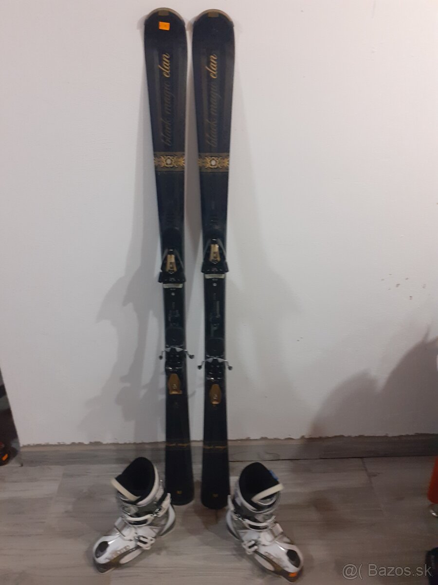 Predám damske lyže elan bleck magic
