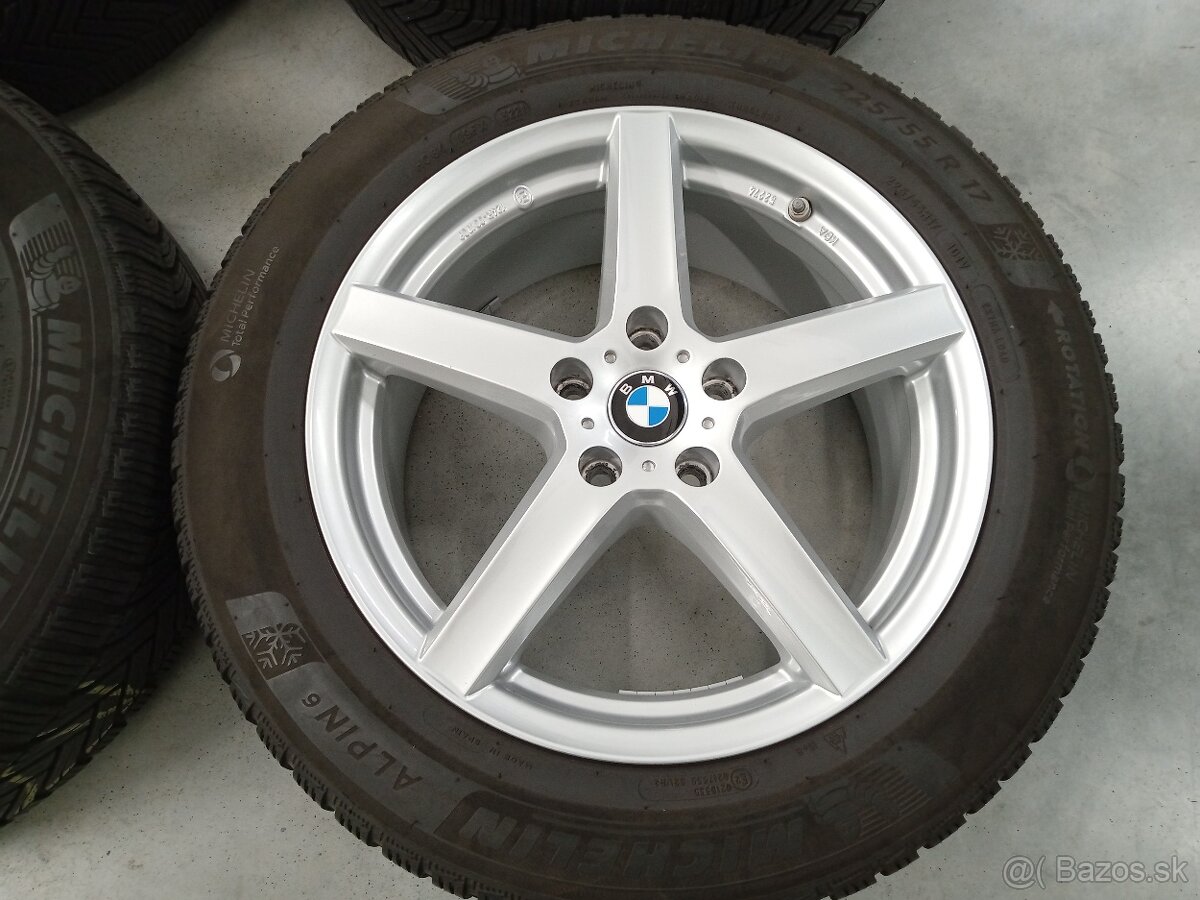 Predam zimne ALU 5x112 R17 7,5J ET52 DEZENT BMW X1