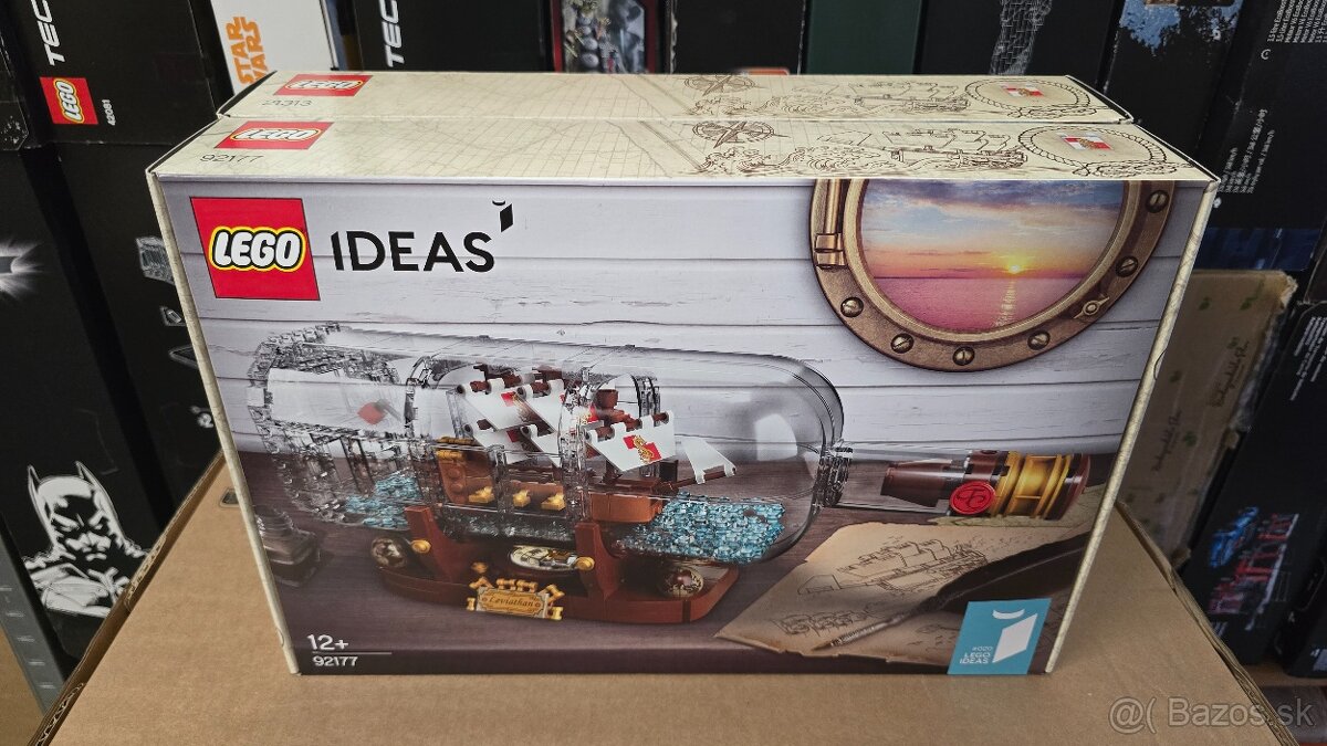 LEGO Ideas 21313 / 92177 Ľoď vo flaši