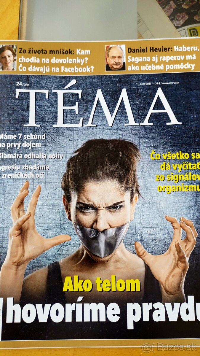 Predám časopisy Téma, kompletné, zachovalé.