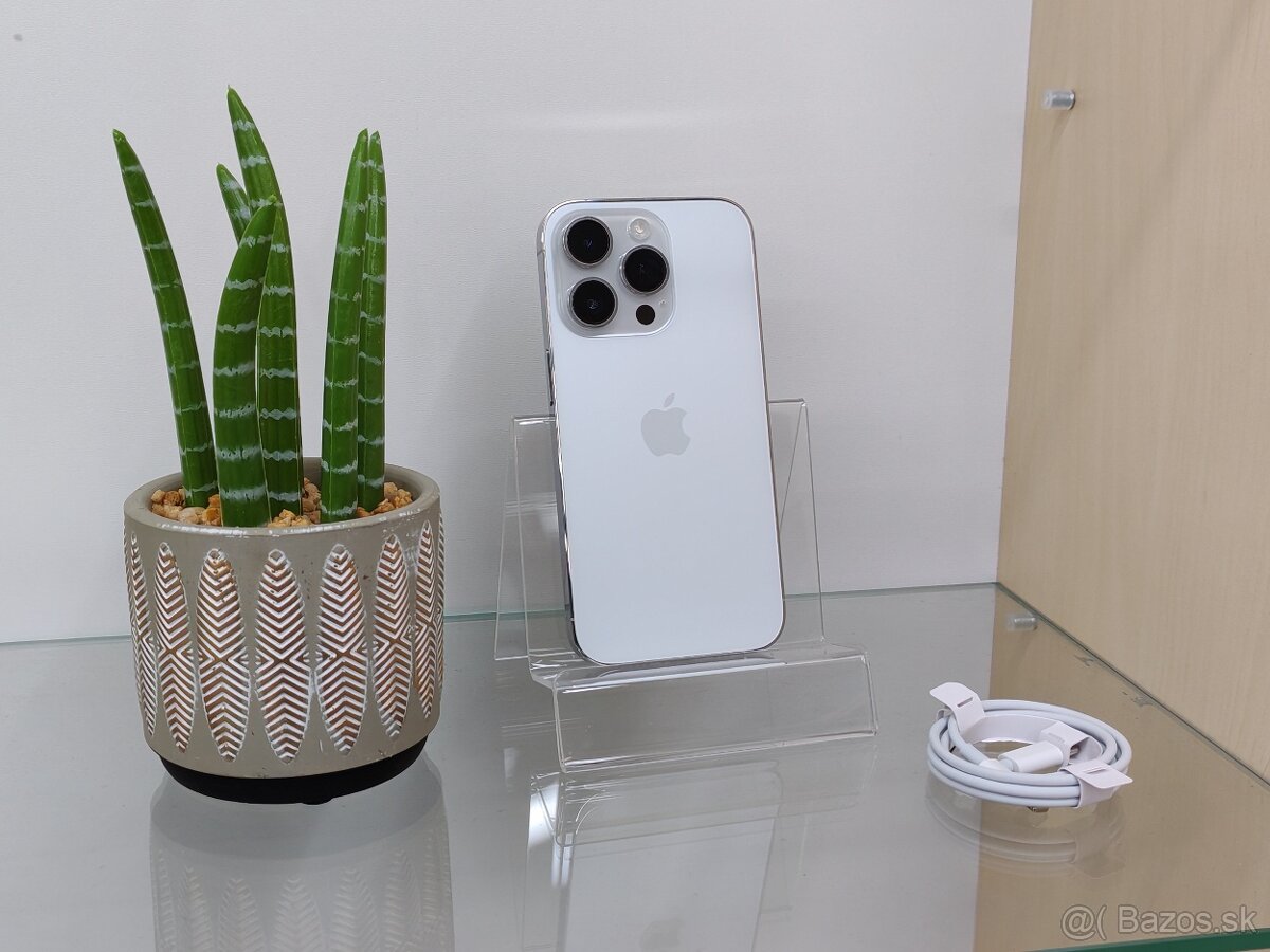 Iphone 14 Pro 128GB Silver | ZÁRUKA 2 ROKY